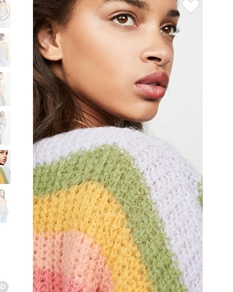 FREE PEOPLE | See The Rainbow Sweater NEW - Picture 9 of 11